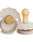 FRIGG Daisy Natural Rubber Pacifier 2-Pack | Limited Edition