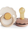 FRIGG Daisy Natural Rubber Pacifier 2-Pack