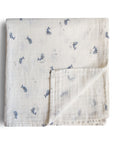 Organic Cotton Muslin Swaddle Blanket