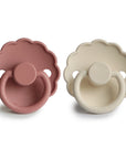 FRIGG Daisy Silicone Pacifier 2-Pack
