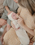 Ribbed Baby Bonnet