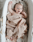 Organic Cotton Muslin Swaddle Blanket