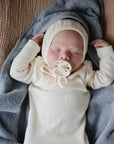 Ribbed Baby Bonnet