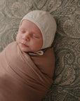 Ribbed Baby Bonnet