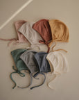 Ribbed Baby Bonnet