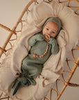 Ribbed Baby Bonnet
