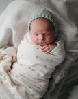 Organic Cotton Muslin Swaddle Blanket