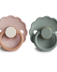 FRIGG Daisy Natural Rubber Pacifier 2-Pack