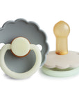 FRIGG Daisy Night Natural Rubber Pacifier 2-Pack