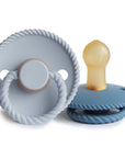 FRIGG Rope Natural Rubber Pacifier 2-Pack