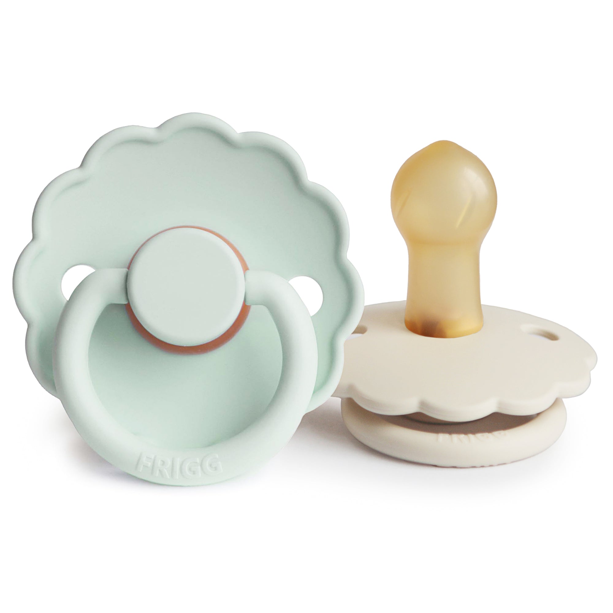 FRIGG Daisy Natural Rubber Pacifier 2-Pack