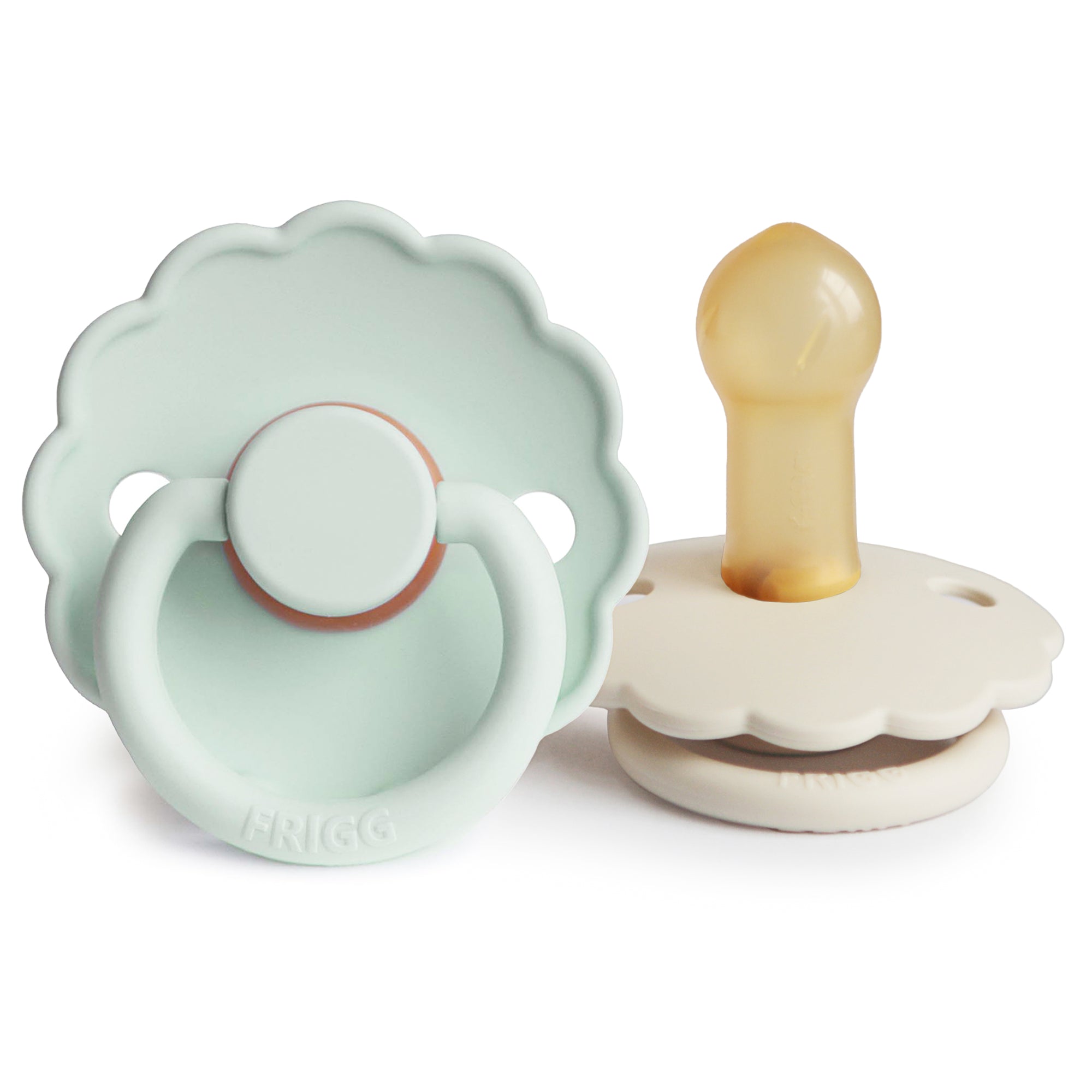FRIGG Daisy Natural Rubber Pacifier 2-Pack