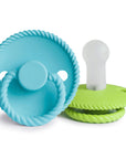 FRIGG Rope Silicone Pacifier 2-Pack