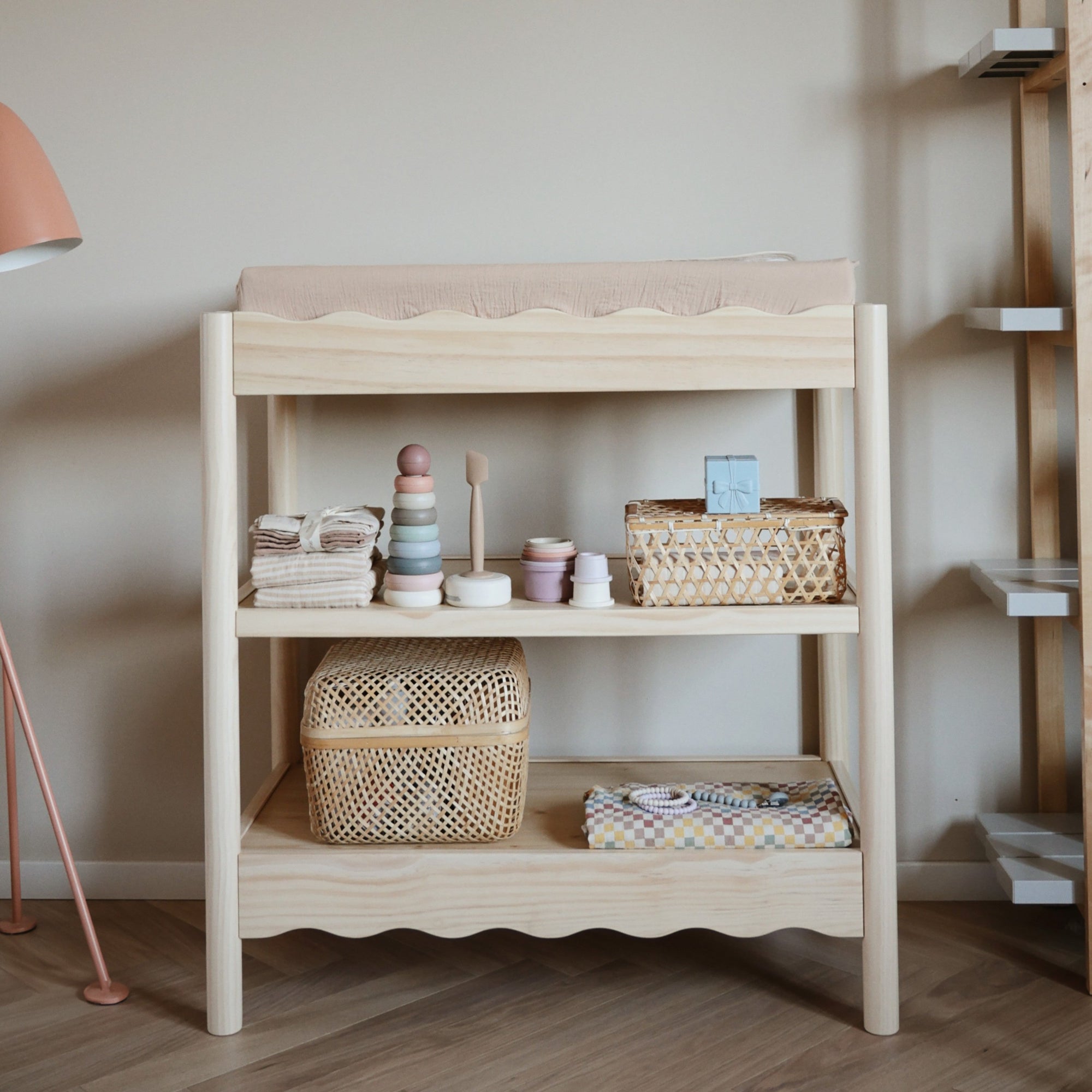 babyletto x Mushie Swell Changing Table