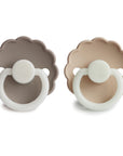 FRIGG Daisy Night Silicone Pacifier 2-Pack