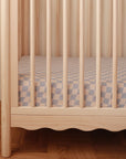 babyletto x Mushie Swell 4-in-1 Convertible Crib with Toddler Bed Conversion Kit