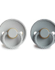 FRIGG Rope Natural Rubber Pacifier 2-Pack