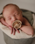 FRIGG Rope Natural Rubber Pacifier 2-Pack